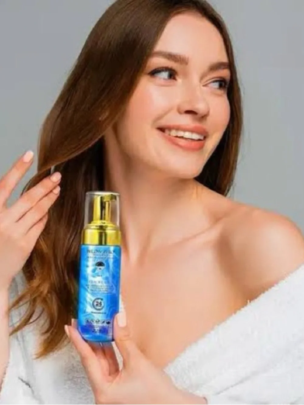 Below Zero NIP Glacier Ice Oil Control Lava Foam Cleanser W/Brush Head
